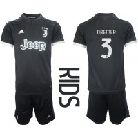 Juventus Gleison Bremer #3 Replica Third Minikit 2023-24 Short Sleeve (+ pants)